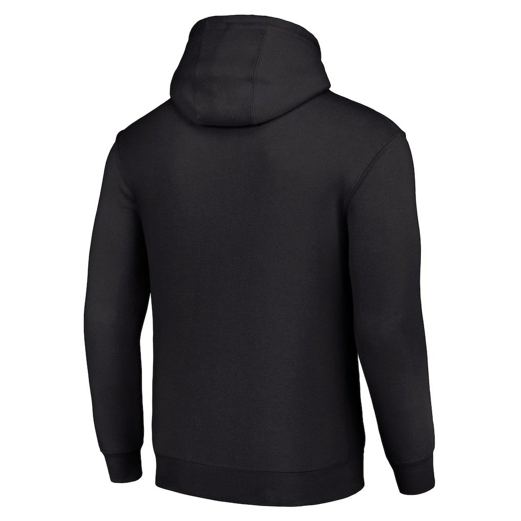 San Francisco 49ers Starter Unisex Color Scratch Fleece Pullover Hoodie - Black Hoodies