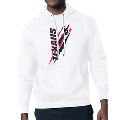 Houston Texans Starter Unisex Color Scratch Fleece Pullover Hoodie - White Hoodies