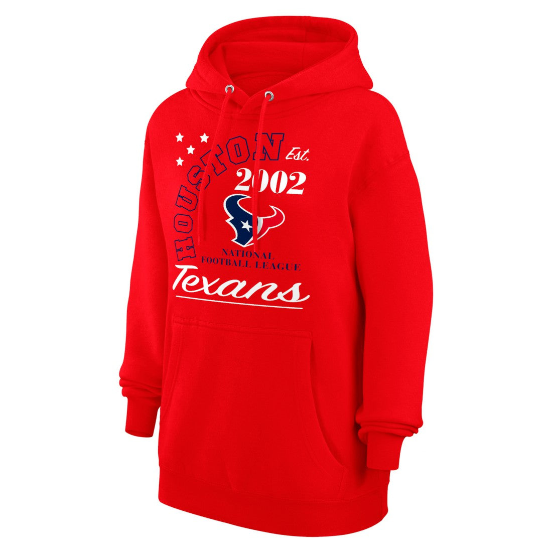 Houston Texans Starter Unisex Arch Team Fleece Pullover Hoodie - Red Hoodies