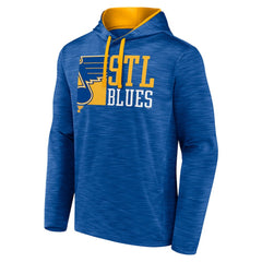 St. Louis Blues Fanatics Never Quit Pullover Hoodie - Blue | US 200590054