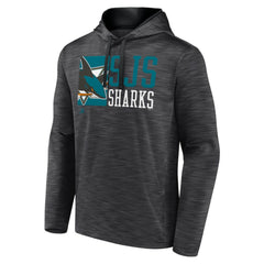 San Jose Sharks Fanatics Never Quit Pullover Hoodie - Charcoal | US 200590066
