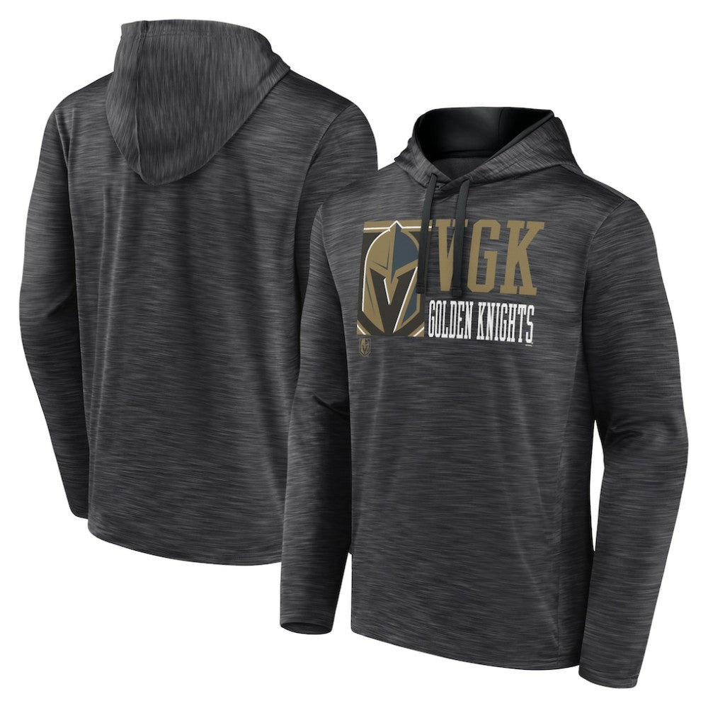Vegas Golden Knights Fanatics Never Quit Pullover Hoodie - Charcoal | US 200590076