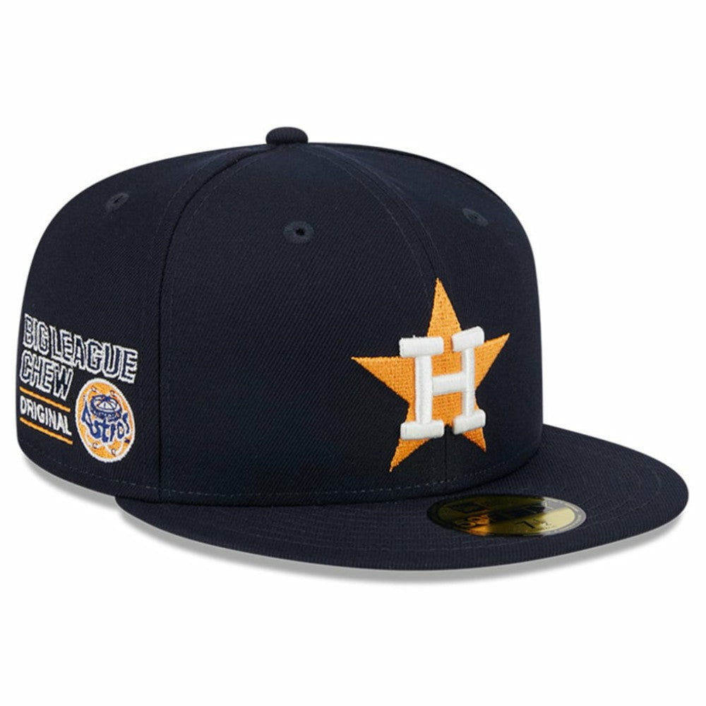 Houston Astros New Era Big League Chew Team 59FIFTY Fitted Hat - Navy Hats