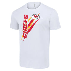 Kansas City Chiefs Starter Color Scratch T-Shirt - White T-shirts