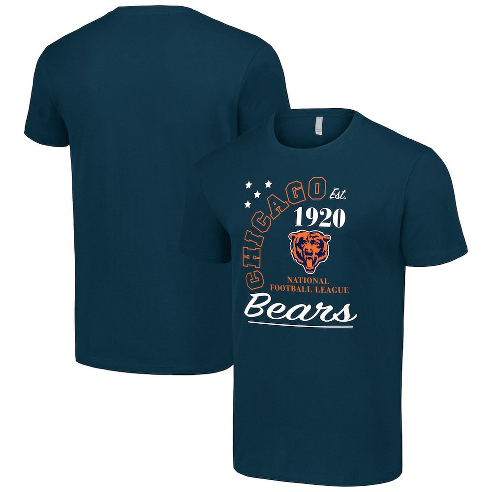 Chicago Bears Starter City Arch Team T-Shirt - Navy T-shirts