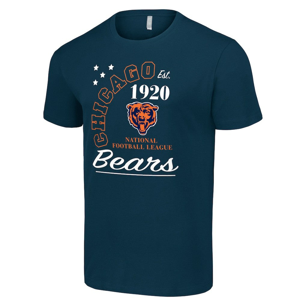 Chicago Bears Starter City Arch Team T-Shirt - Navy T-shirts