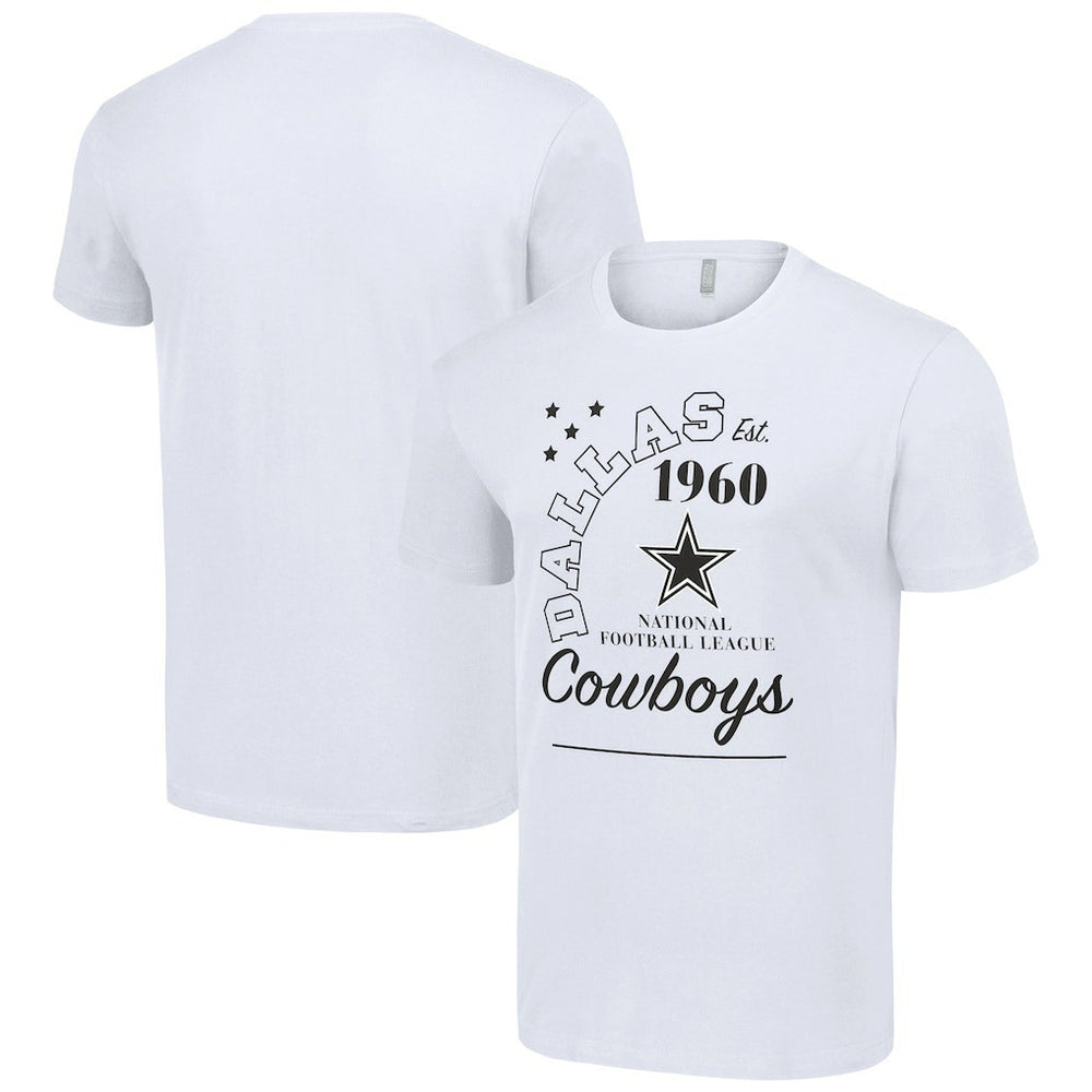 Dallas Cowboys Starter City Arch Team T-Shirt - White T-shirts