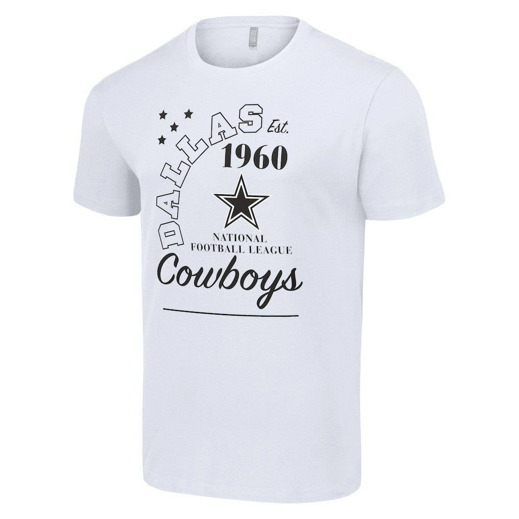 Dallas Cowboys Starter City Arch Team T-Shirt - White T-shirts