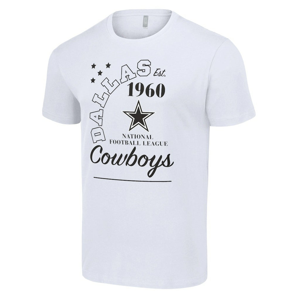 Dallas Cowboys Starter City Arch Team T-Shirt - White T-shirts