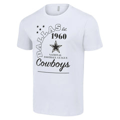 Dallas Cowboys Starter City Arch Team T-Shirt - White T-shirts