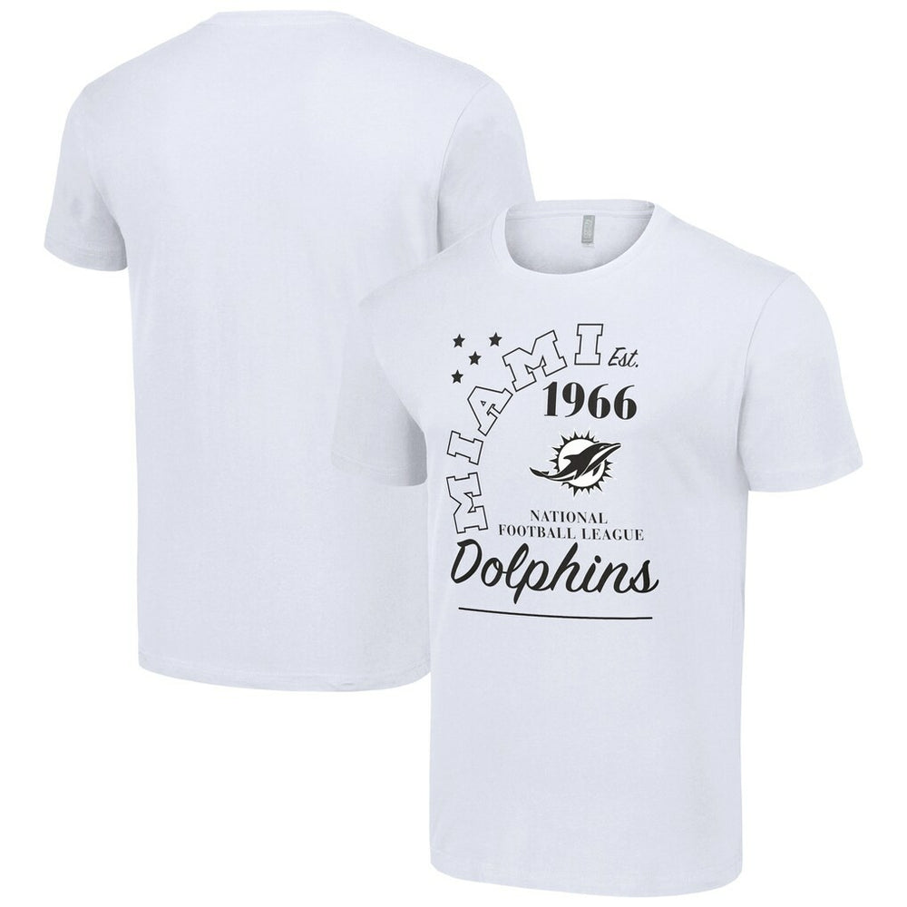 Miami Dolphins Starter City Arch Team T-Shirt - White T-shirts