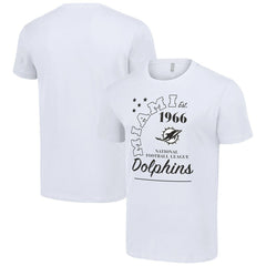 Miami Dolphins Starter City Arch Team T-Shirt - White T-shirts