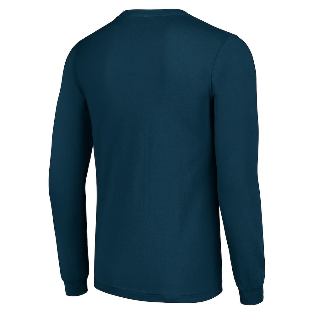 Dallas Cowboys Starter Half Ball Team Long Sleeve T-Shirt - Navy T-shirts