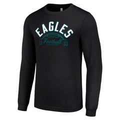 Philadelphia Eagles Starter Half Ball Team Long Sleeve T-Shirt - Black T-shirts