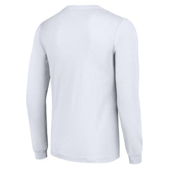 Miami Dolphins Starter Half Ball Team Long Sleeve T-Shirt - White T-shirts
