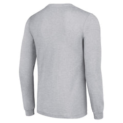 Houston Texans Starter Color Scratch Long Sleeve T-Shirt - Heather Gray T-shirts