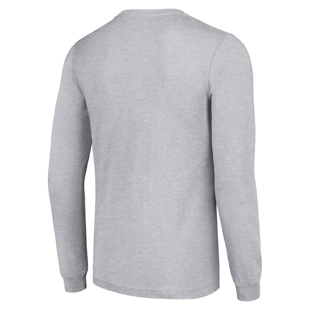 Washington Commanders Starter Color Scratch Long Sleeve T-Shirt - Heather Gray T-shirts