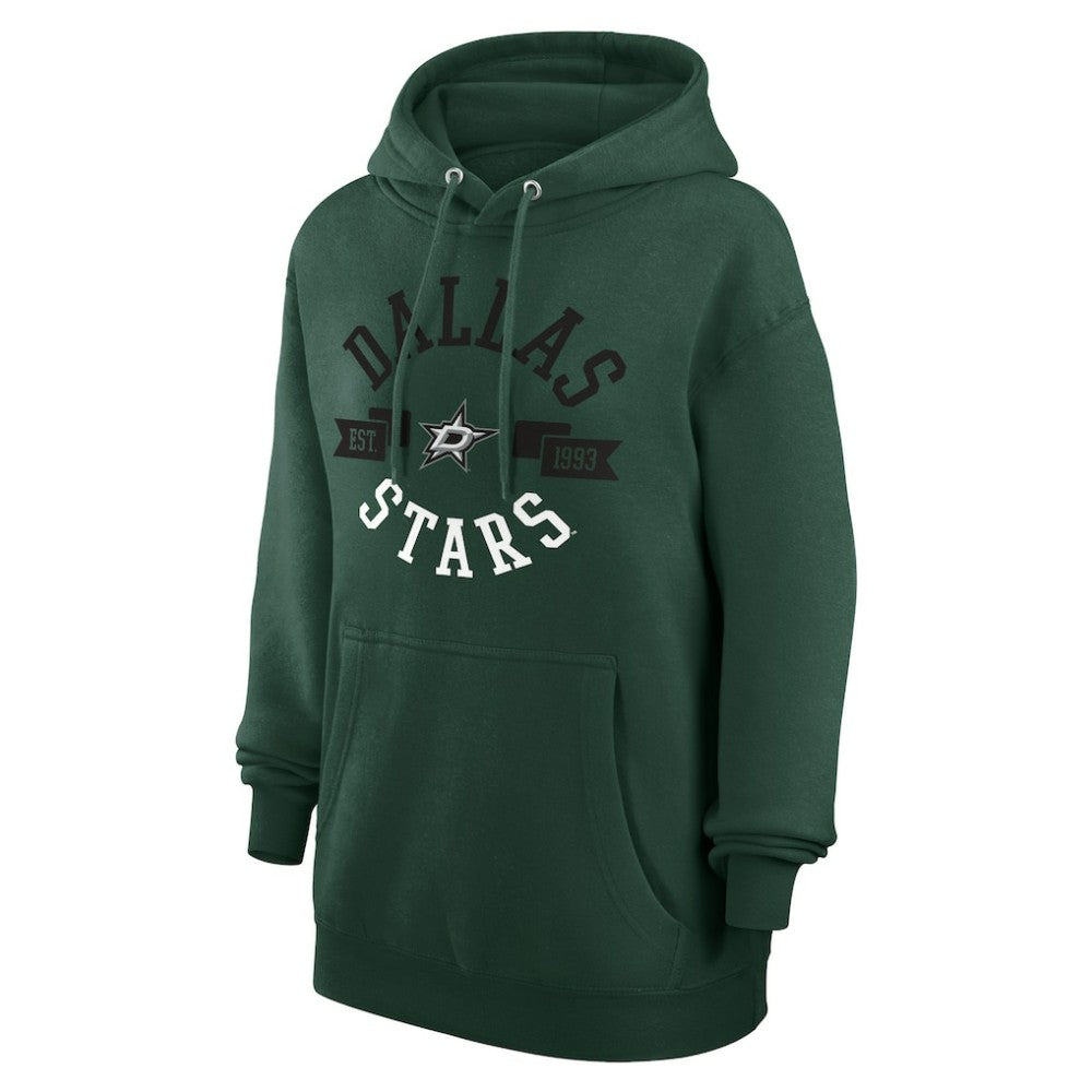 Dallas Stars G-III 4Her by Carl Banks Women's City Graphic Fleece Pullover Hoodie - Green | US 200592867