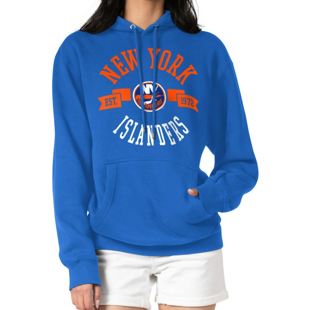 New York Islanders G-III 4Her by Carl Banks Women's City Graphic Fleece Pullover Hoodie - Royal | US 200592871