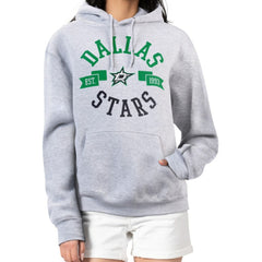 Dallas Stars G-III 4Her by Carl Banks Women's City Graphic Fleece Pullover Hoodie - Heather Gray | US 200592904