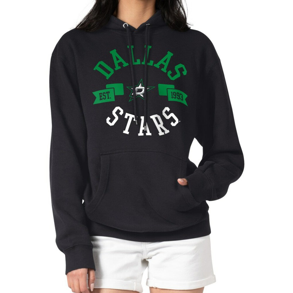 Dallas Stars G-III 4Her by Carl Banks Women's City Graphic Fleece Pullover Hoodie - Black | US 200592912