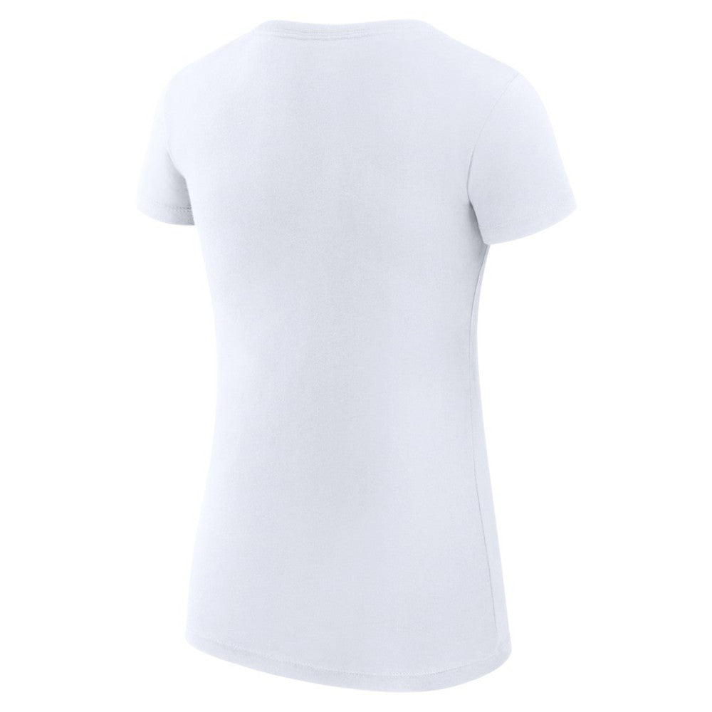 Washington Capitals G-III 4Her by Carl Banks Women's Super-Slim Fit Lightweight City Graphic Sport Crewneck T-Shirt - White | US 200593107