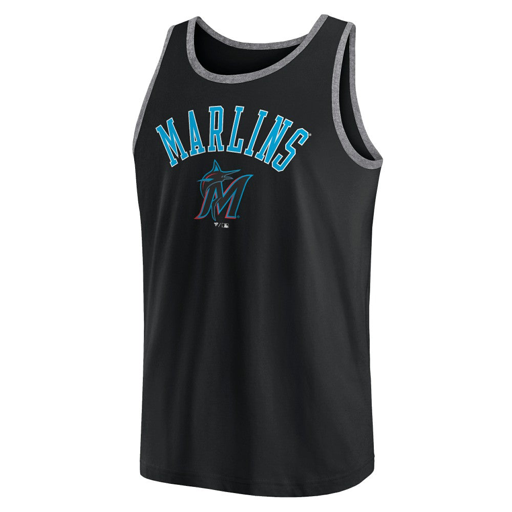 Miami Marlins Fanatics Bet Tank Top - Black Tanks