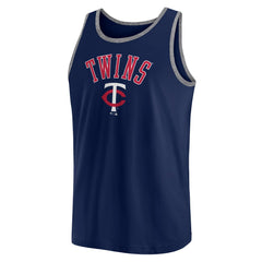 Minnesota Twins Fanatics Bet Tank Top - Navy Tanks