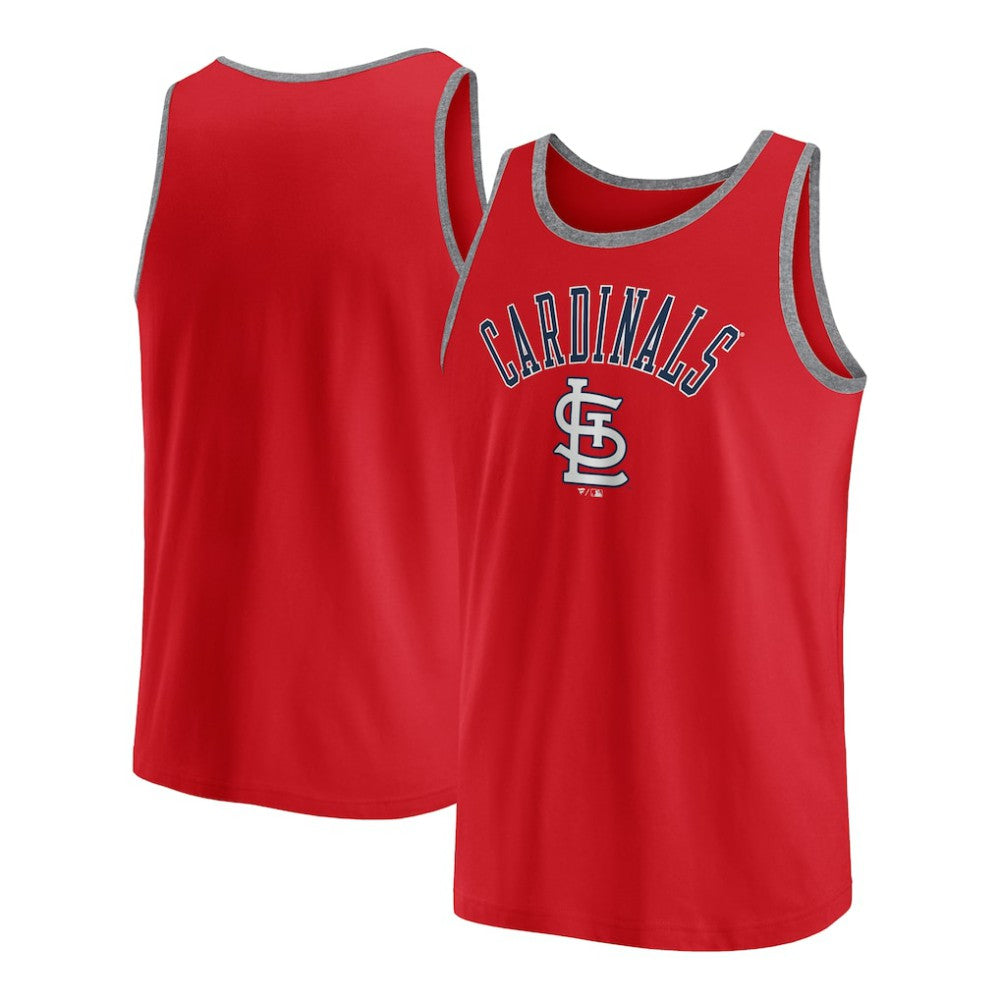 St. Louis Cardinals Fanatics Bet Tank Top - Red Tanks