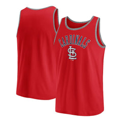 St. Louis Cardinals Fanatics Bet Tank Top - Red Tanks