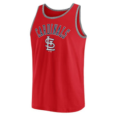 St. Louis Cardinals Fanatics Bet Tank Top - Red Tanks