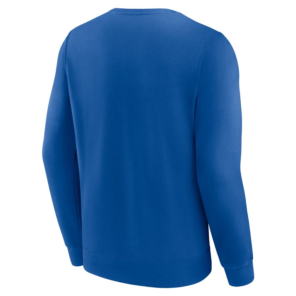 Kansas City Royals Fanatics Focus Fleece Pullover Sweatshirt - Royal Pullover
