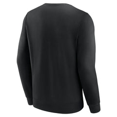 Miami Marlins Fanatics Focus Fleece Pullover Sweatshirt - Black Pullover