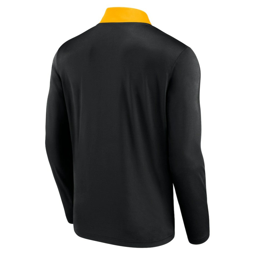 Pittsburgh Pirates Fanatics Unstoppable Quarter-Zip Top - Black Tops