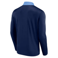 Tampa Bay Rays Fanatics Unstoppable Quarter-Zip Top - Navy Tops