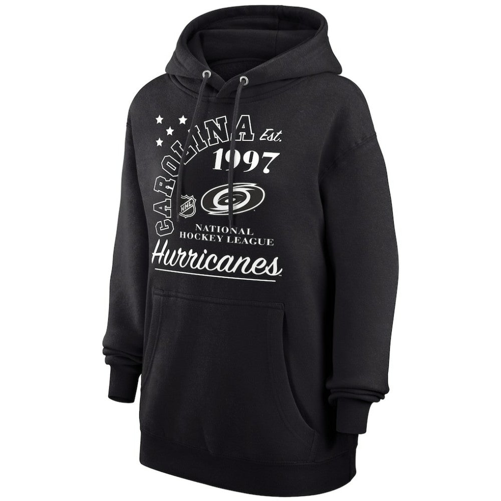 Carolina Hurricanes Starter Arch City Team Graphic Fleece Pullover Hoodie - Black | US 200594367