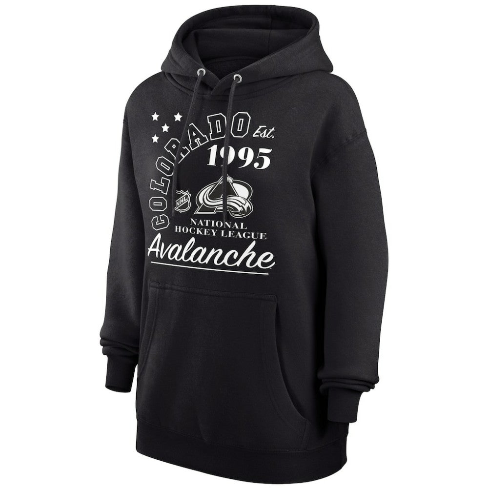 Colorado Avalanche Starter Arch City Team Graphic Fleece Pullover Hoodie - Black | US 200594369