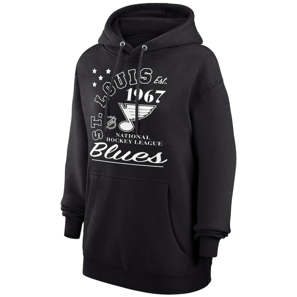 St. Louis Blues Starter Arch City Team Graphic Fleece Pullover Hoodie - Black | US 200594380