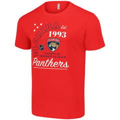 Florida Panthers Starter Arch City Team Graphic T-Shirt - Red | US 200594484