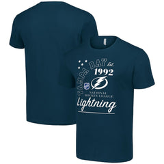 Tampa Bay Lightning Starter Arch City Team Graphic T-Shirt - Navy | US 200594517