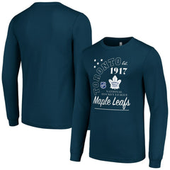 Toronto Maple Leafs Starter Arch City Theme Graphic Long Sleeve T-Shirt - Navy | US 200594614