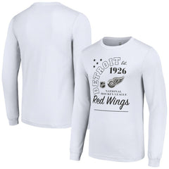 Detroit Red Wings Starter Arch City Theme Graphic Long Sleeve T-Shirt - White | US 200594640