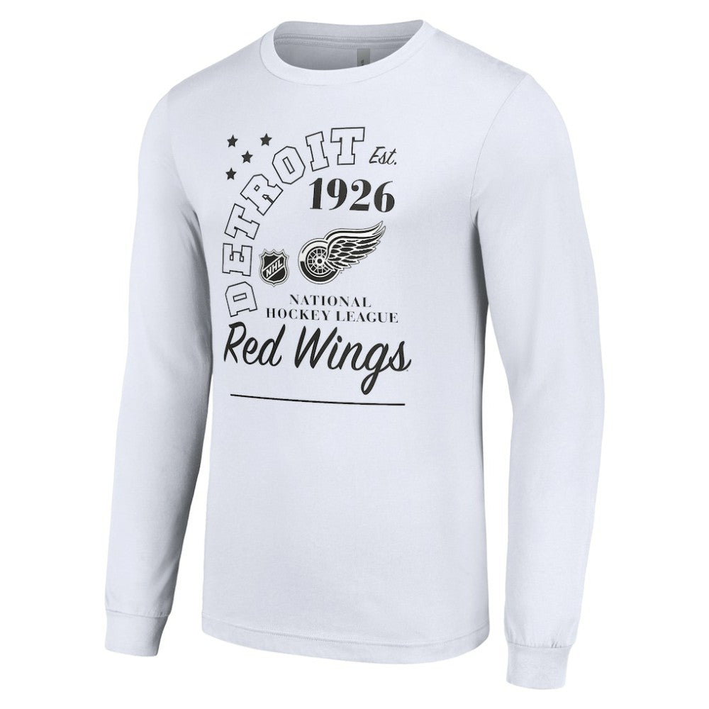 Detroit Red Wings Starter Arch City Theme Graphic Long Sleeve T-Shirt - White | US 200594640