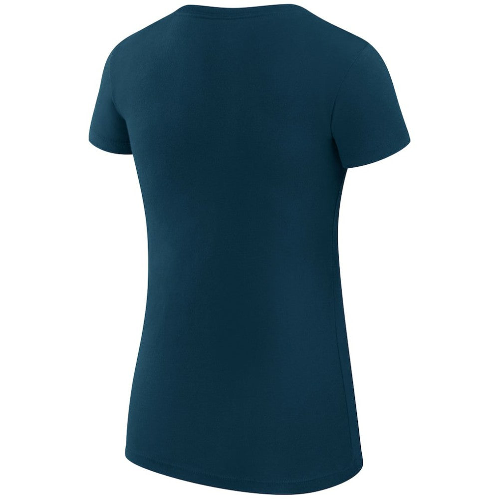 Toronto Maple Leafs G-III 4Her by Carl Banks Women's Super-Slim Fit Lightweight Dot Print Team T-Shirt - Navy | US 200595200