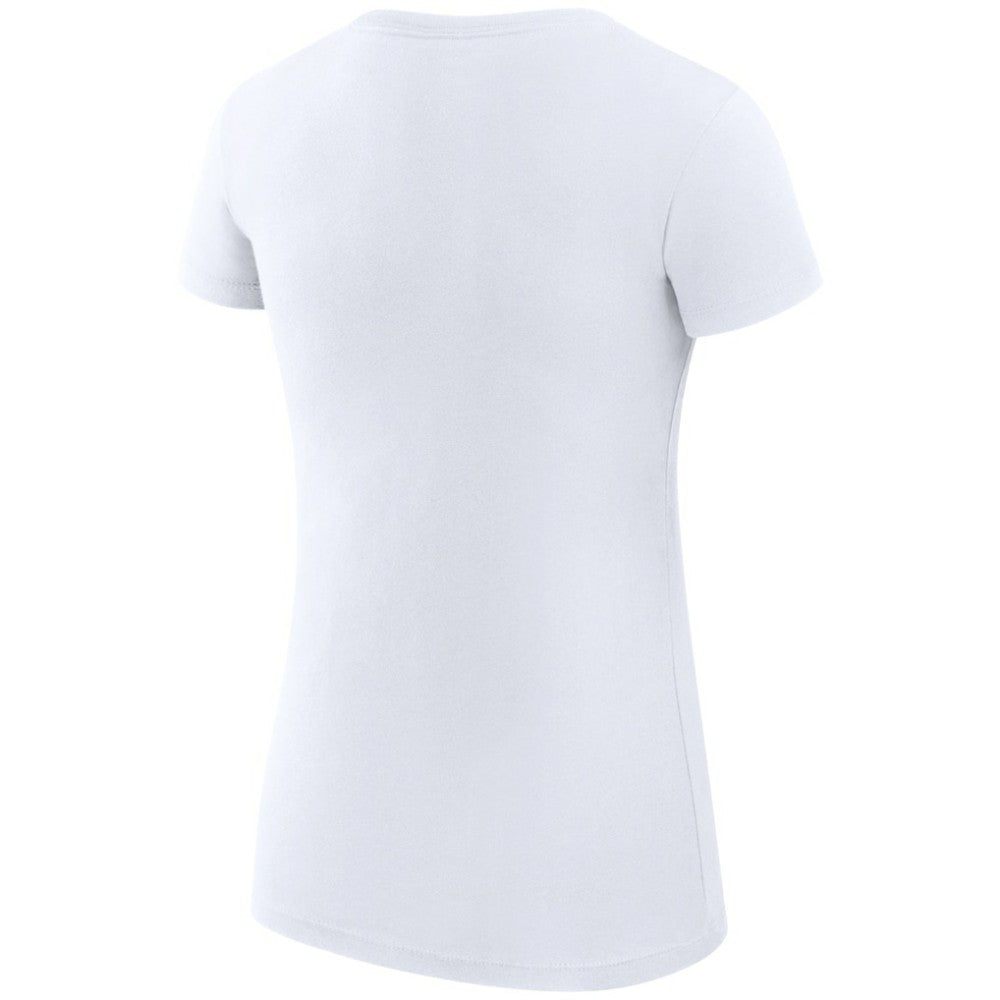 Philadelphia Flyers G-III 4Her by Carl Banks Women's Super-Slim Fit Lightweight Dot Print Team T-Shirt - White | US 200595251