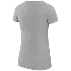 Florida Panthers G-III 4Her by Carl Banks Women's Super-Slim Fit Lightweight Dot Print Team T-Shirt - Heather Gray | US 200595274