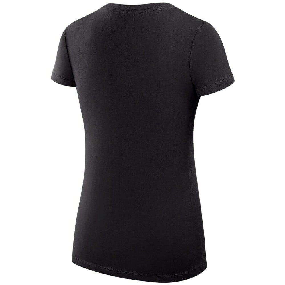 Philadelphia Flyers G-III 4Her by Carl Banks Women's Super-Slim Fit Lightweight Dot Print Team V-Neck T-Shirt - Black | US 200595333
