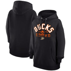 Anaheim Ducks Starter Puck Pullover Hoodie - Black | US 200595926