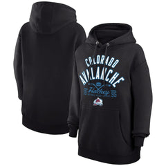 Colorado Avalanche Starter Puck Pullover Hoodie - Black | US 200595930