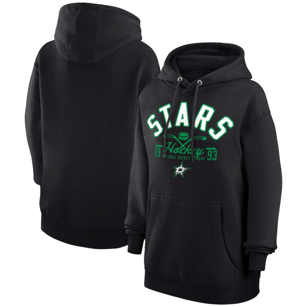 Dallas Stars Starter Puck Pullover Hoodie - Black | US 200595931